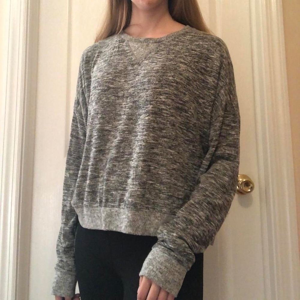 Gray Sweatshirt - Size S from Aeropostale